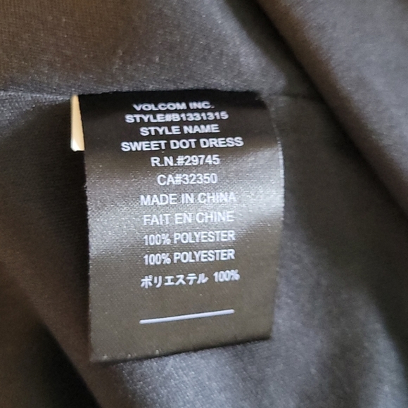 VALCOM Sweet Dot Swiss Dot Sleeveless Dress Small - Picture 8 of 9